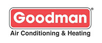 Goodman heating and air conditioning equipment logo