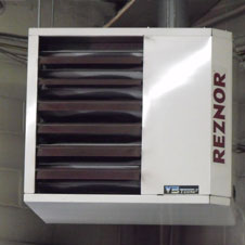 Commercial warehouse heating installation by Able Air Heat
